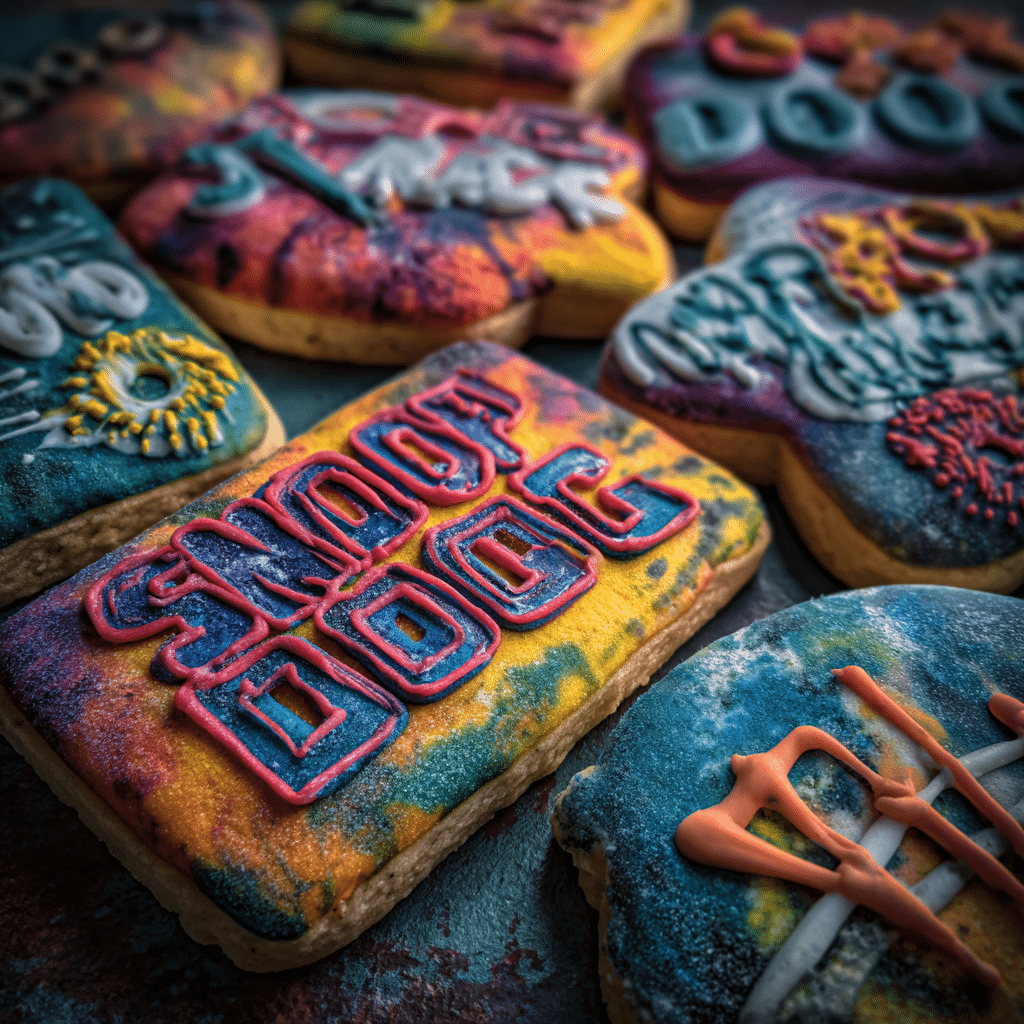 Snoop Dogg-inspired Halloween sugar cookies