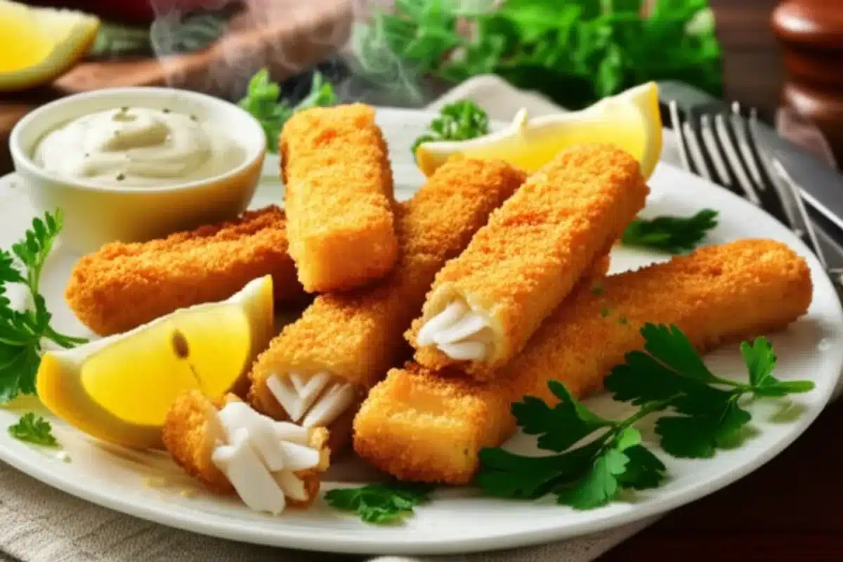 Ultimate Fish Fingers : Crispy Homemade Fish Fingers in Air Fryer